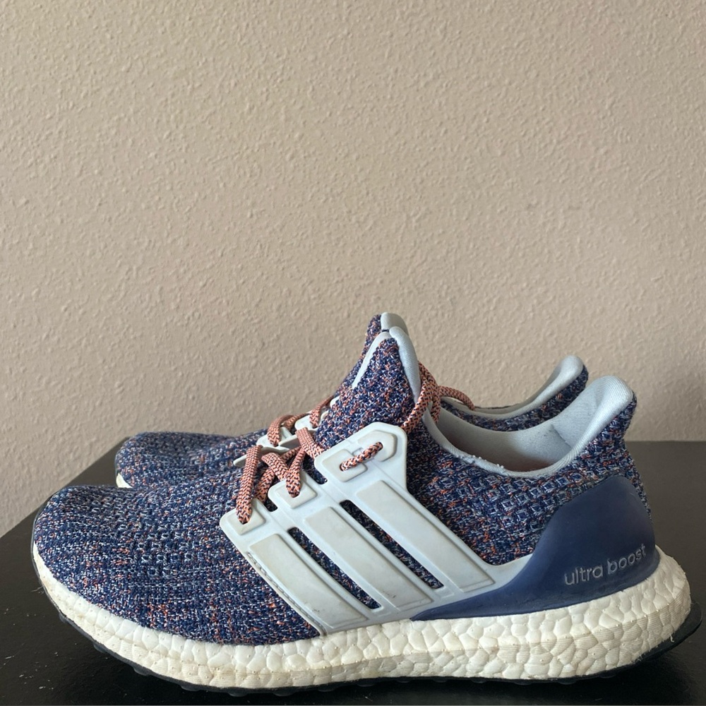 Adidas Ultra Boost Women's Running Shoes - Navy Pink